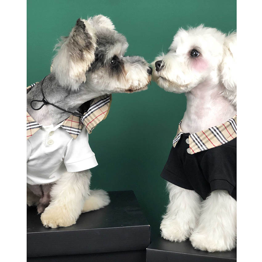 バーバリー風 犬tシャツ おしゃれ ペットウェア チョッキ Burberry ...