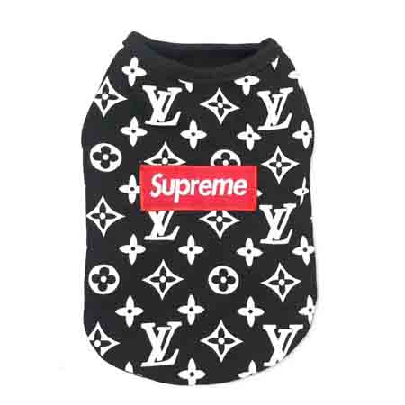 LV Supreme 犬服 トレーナー